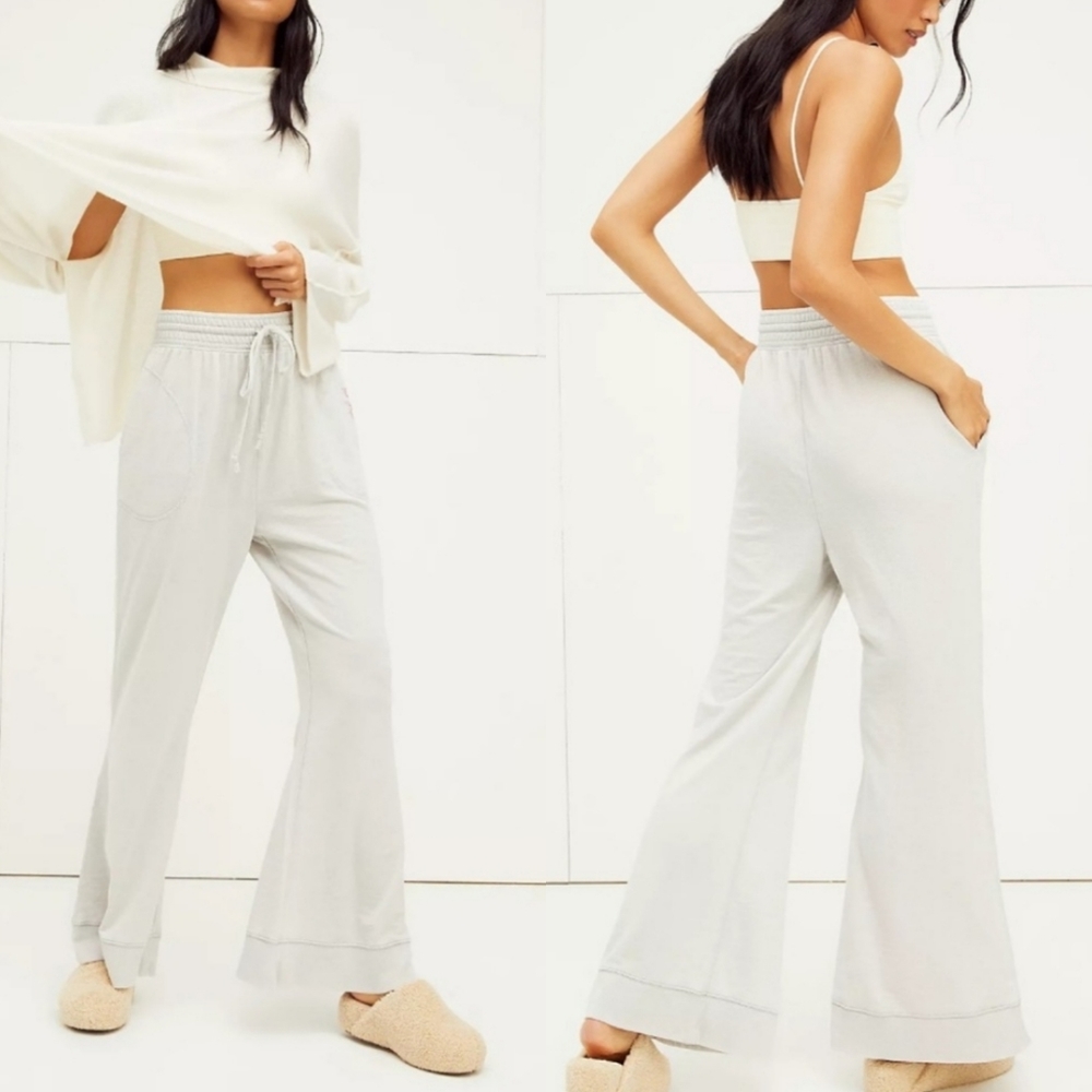 NWT Free People Cozy Cool Lounge Pant / Sterling